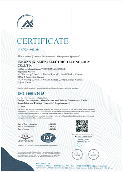 ISO 140012015 Environmental Management System